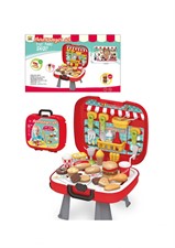 Set valigetta Fast food 5in1 con accessori