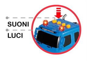 Bisarca con mezzi luci e suoni