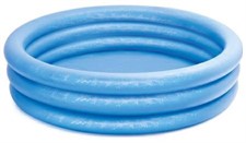 Piscina a 3 anelli blu Crystal 168x41cm