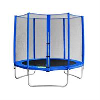 TRAMPOLINO ELASTICO CON RETE D244 CM