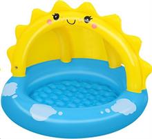 PISCINA SUNNY DAYS CM.101x97x71. FONDO GONFIABILE E COPERTURA