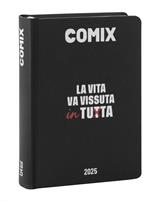 DIARIO AGENDA COMIX 16M STD BLACK&WHITE