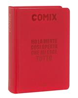 DIARIO AGENDA COMIX 16M STD DEEP RED