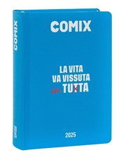 DIARIO AGENDA COMIX 16M STD CYAN