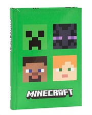 DIARIO 12MM STD FACES PIXEL MINECRAFT