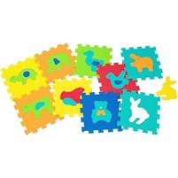 MATTONELLE PUZZLE ANIMALI 9PZ 10MM 32X32