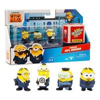 MINIONS SET 4 PERS 5CM ASS