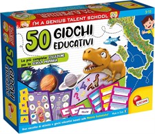 I'M A GENIUS RACCOLTA 50 GIOCHI EDUCATIVI  KIDS