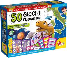 I'M A GENIUS RACCOLTA 50 GIOCHI EDUCATIVI  KIDS