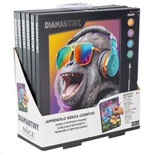 DIAMANTINY QUADRO ASSORTITO GUITAR FROG/DJ DOG/DJ GORILLA