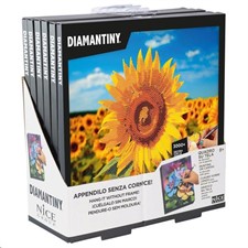 DIAMANTINY QUADRO ASS.4 SUNFLOWER/CAR RED/BURANO